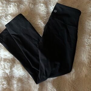 lululemon mid rise Black Leggings